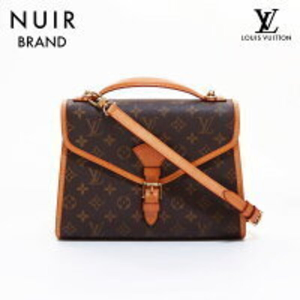 Louis Vuitton Monogram Bel Air Shoulder Bag Brown